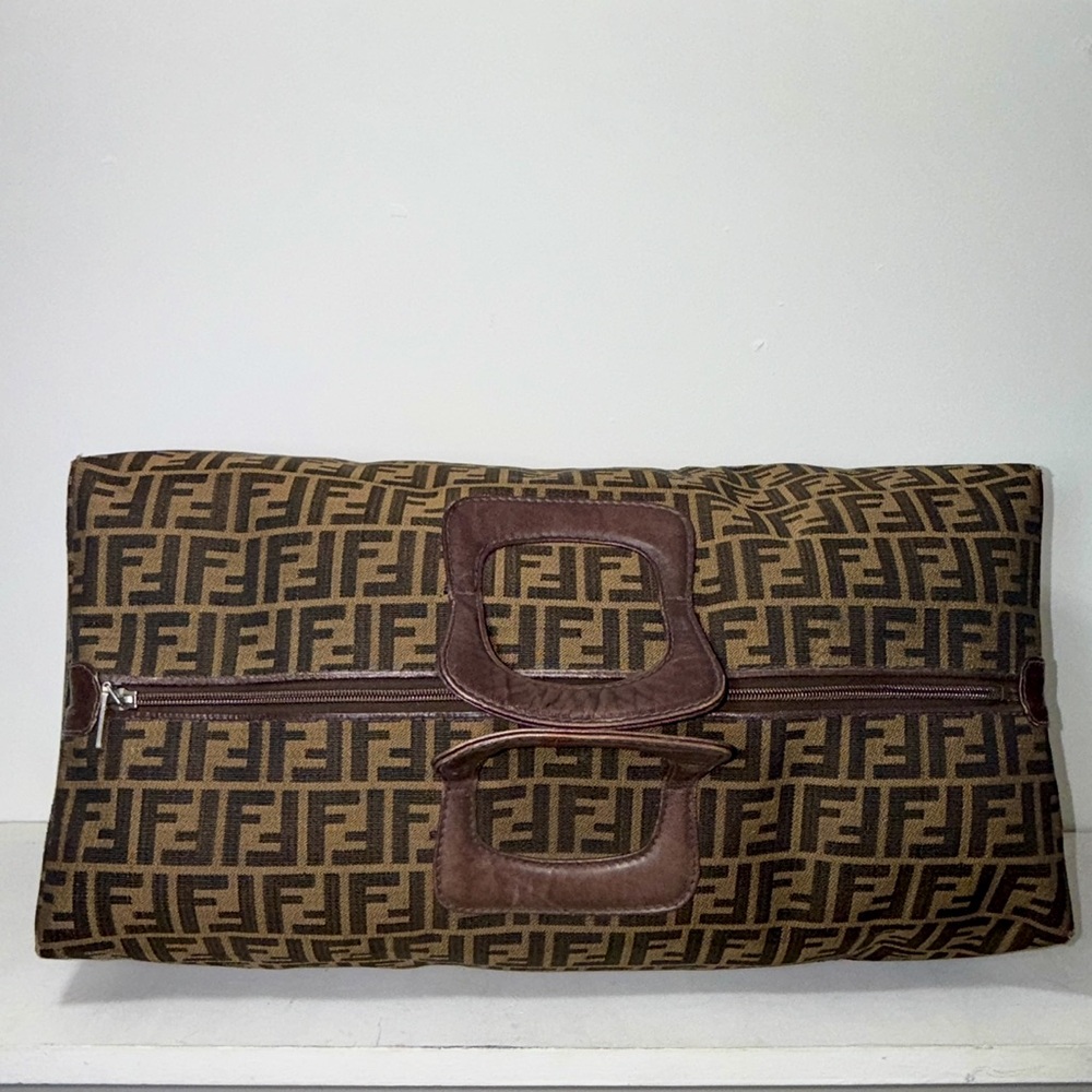 Rare Auth FENDI Travel/weekender Bag with COA - Picture 4 of 14